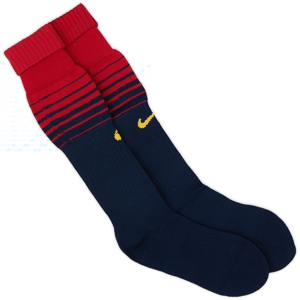 2000-01 Barcelona Home Socks - 9/10 - (EU 30-35)