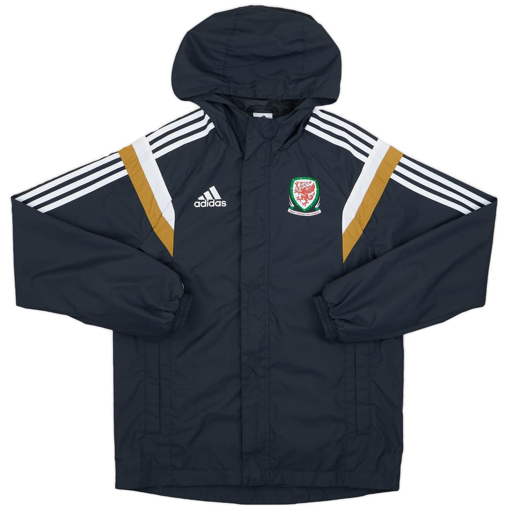 2014-15 Wales adidas All-Weather Jacket - As New - (S)