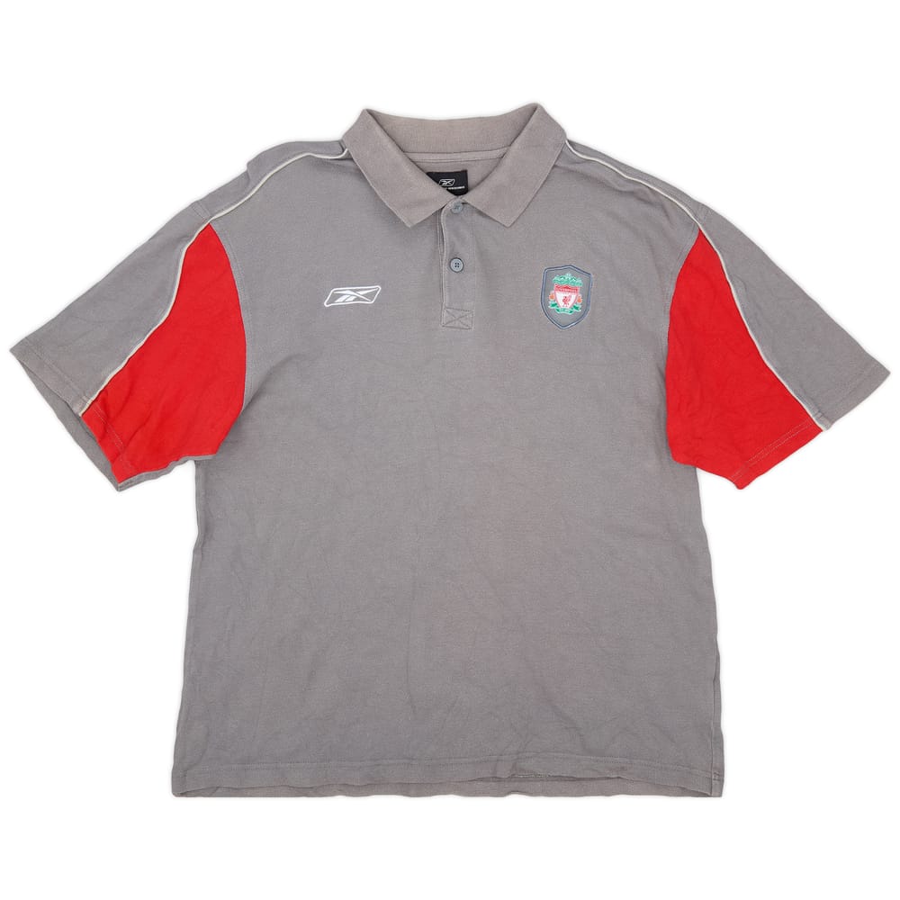 2004-05 Liverpool Reebok Polo Shirt - 8/10 - (L)
