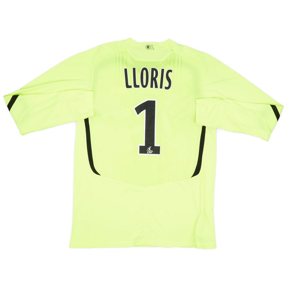 2009-10 Lyon GK Shirt Lloris #1 - 8/10 - (M)