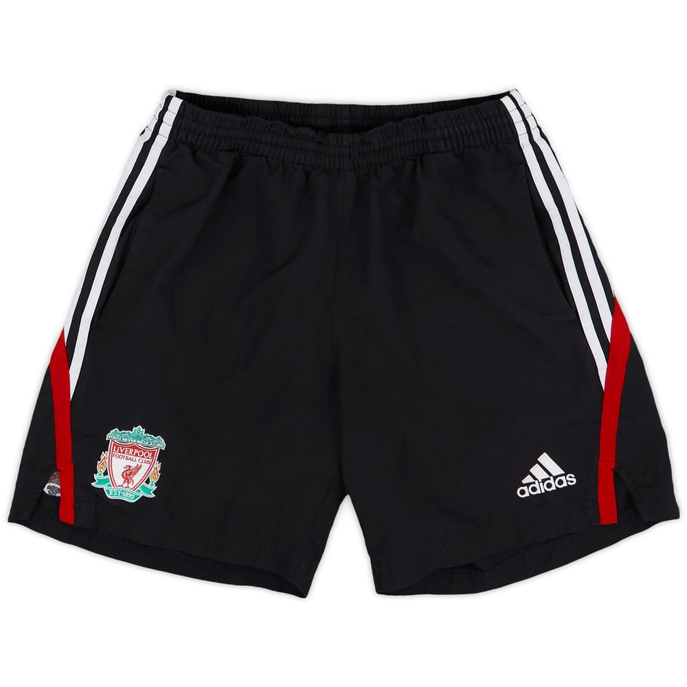 2007-08 Liverpool adidas Training Shorts - 6/10 - (S)