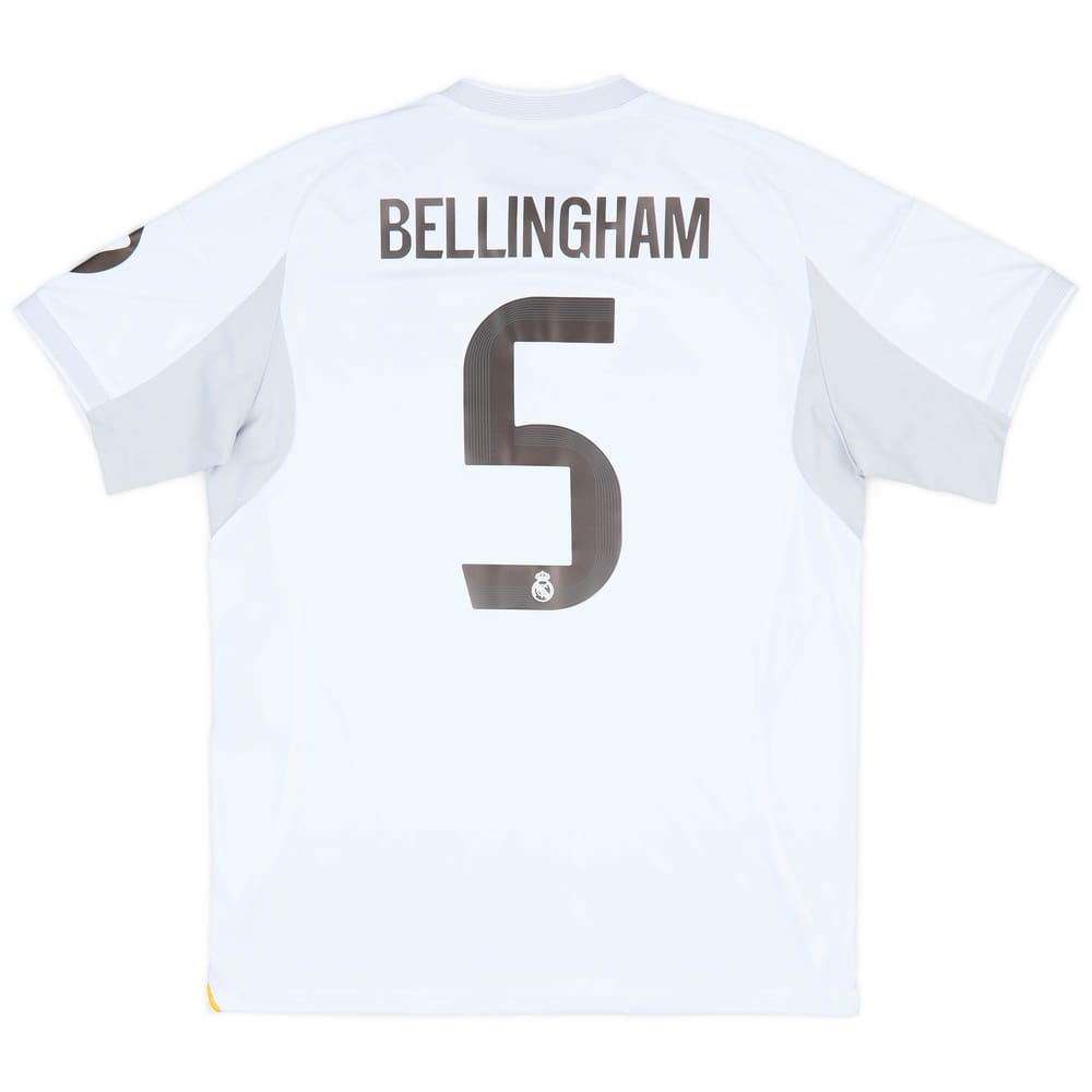 2025-26 Real Madrid Home Shirt Bellingham #5