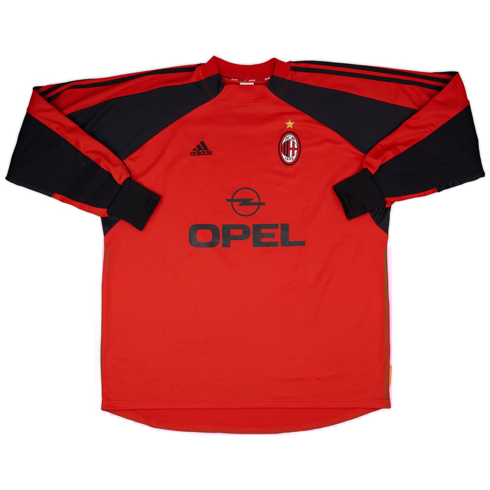 2000-02 AC Milan Match Issue GK Shirt #12