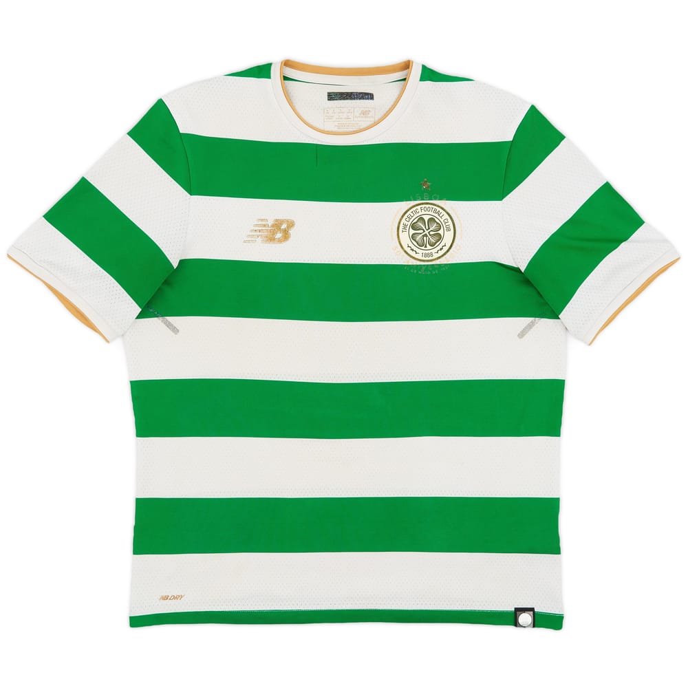 2017-18 Celtic 'Lisbon Lions 50th Anniversary' Home Shirt - 5/10 - (S)
