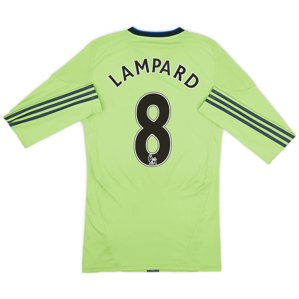 2010-11 Chelsea Player Issue TechFit Third L/S Shirt Lampard #8 - 6/10 - (M)