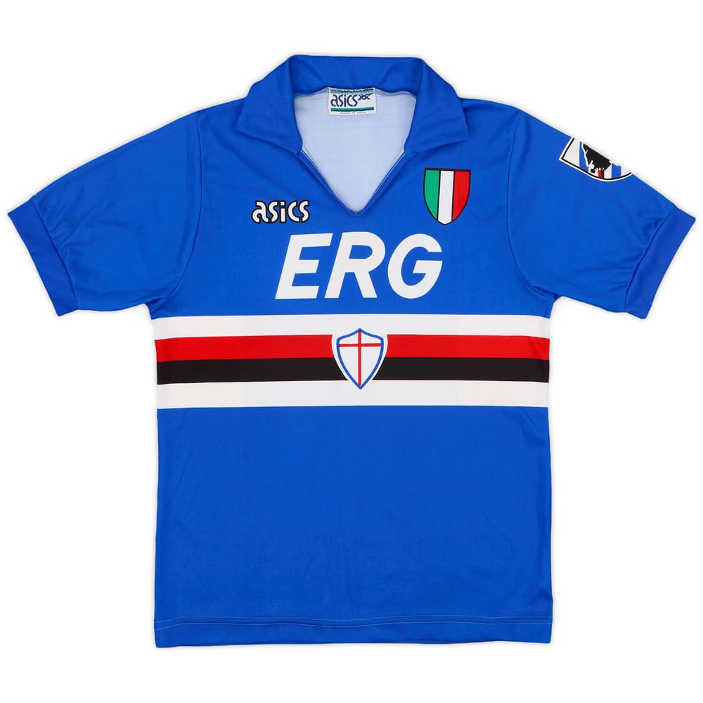 1991-92 Sampdoria Home Shirt - 8/10 - (Y)