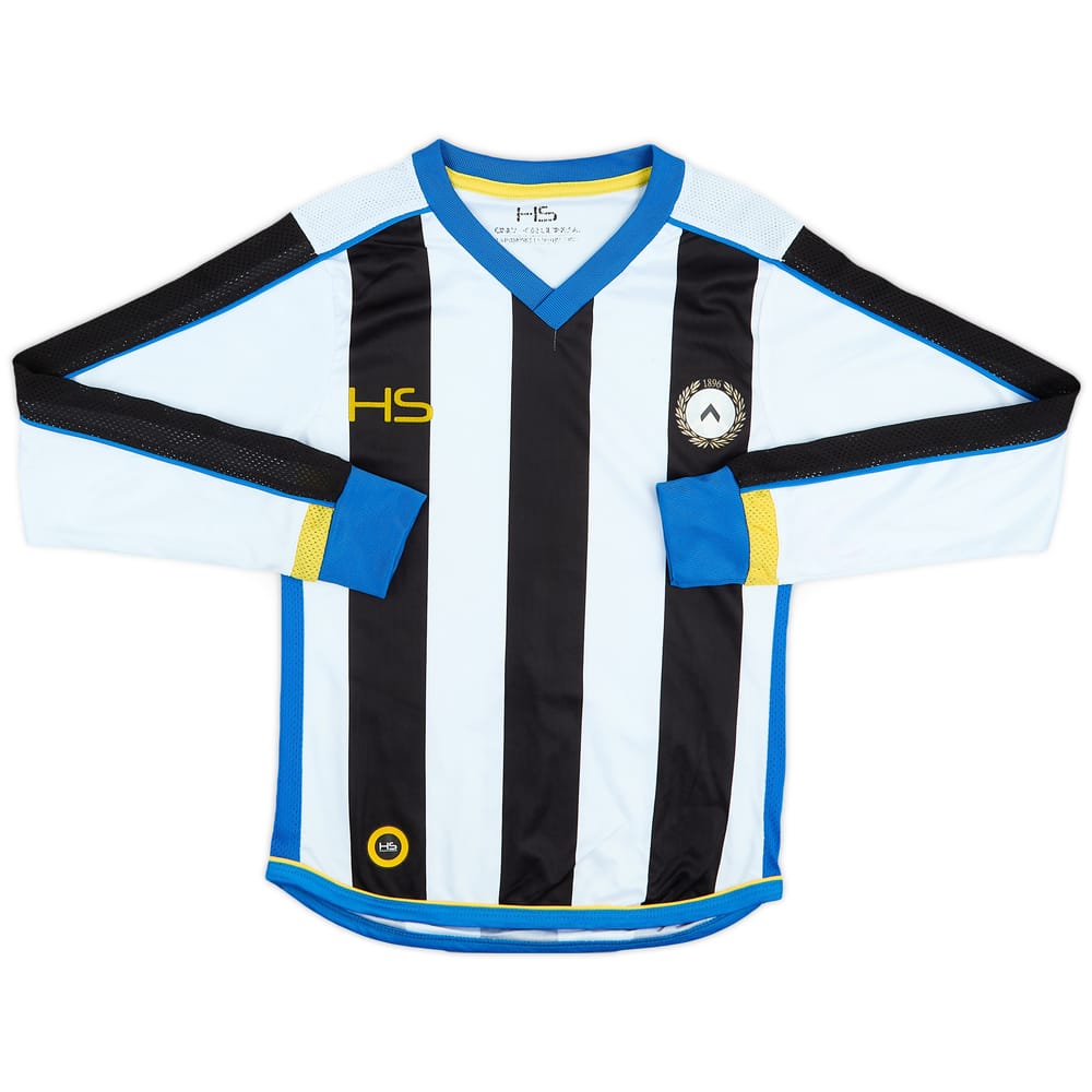 2015-16 Udinese Home L/S Shirt - 8/10 - (M.Boys)