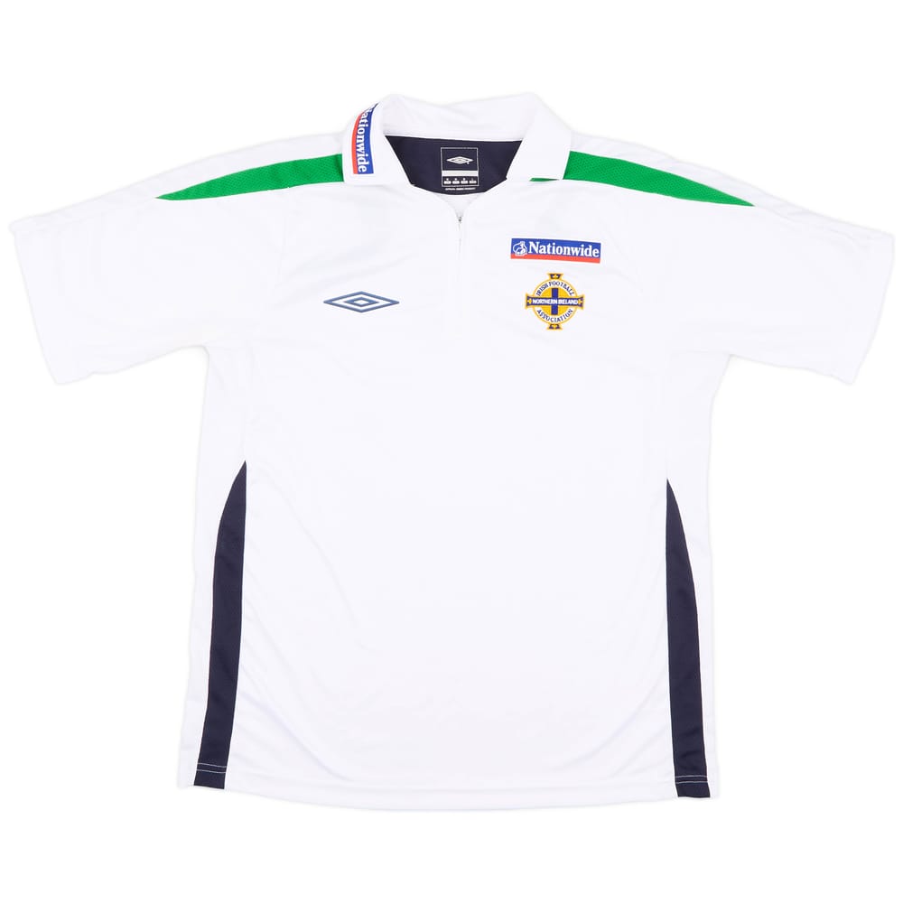 2006-07 Northern Ireland Umbro 1/4 Zip Training Shirt - 7/10 - (M)