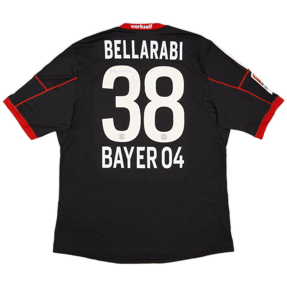 2013-14 Bayer Leverkusen Signed Home Shirt Bellarabi #38 - 8/10 - (XL)