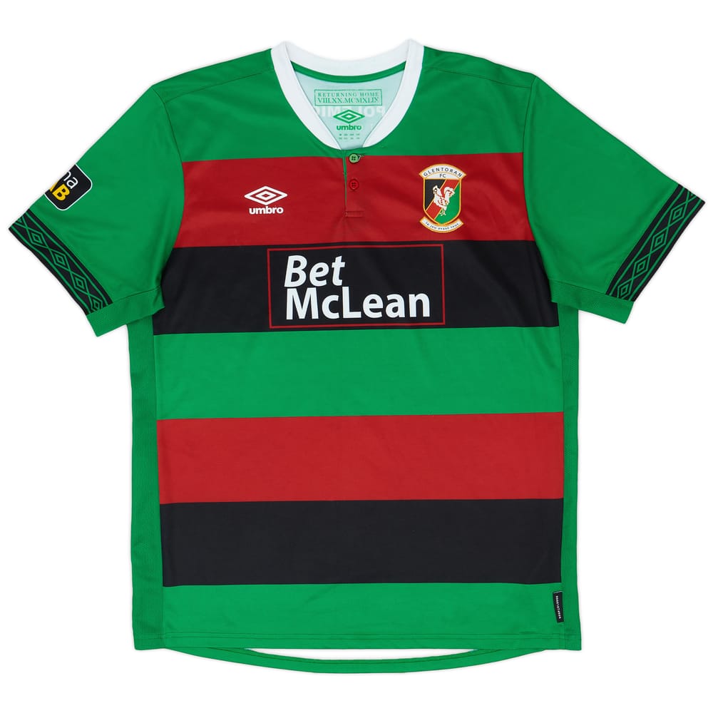 2019-20 Glentoran Home Shirt - 8/10 - (XXL)