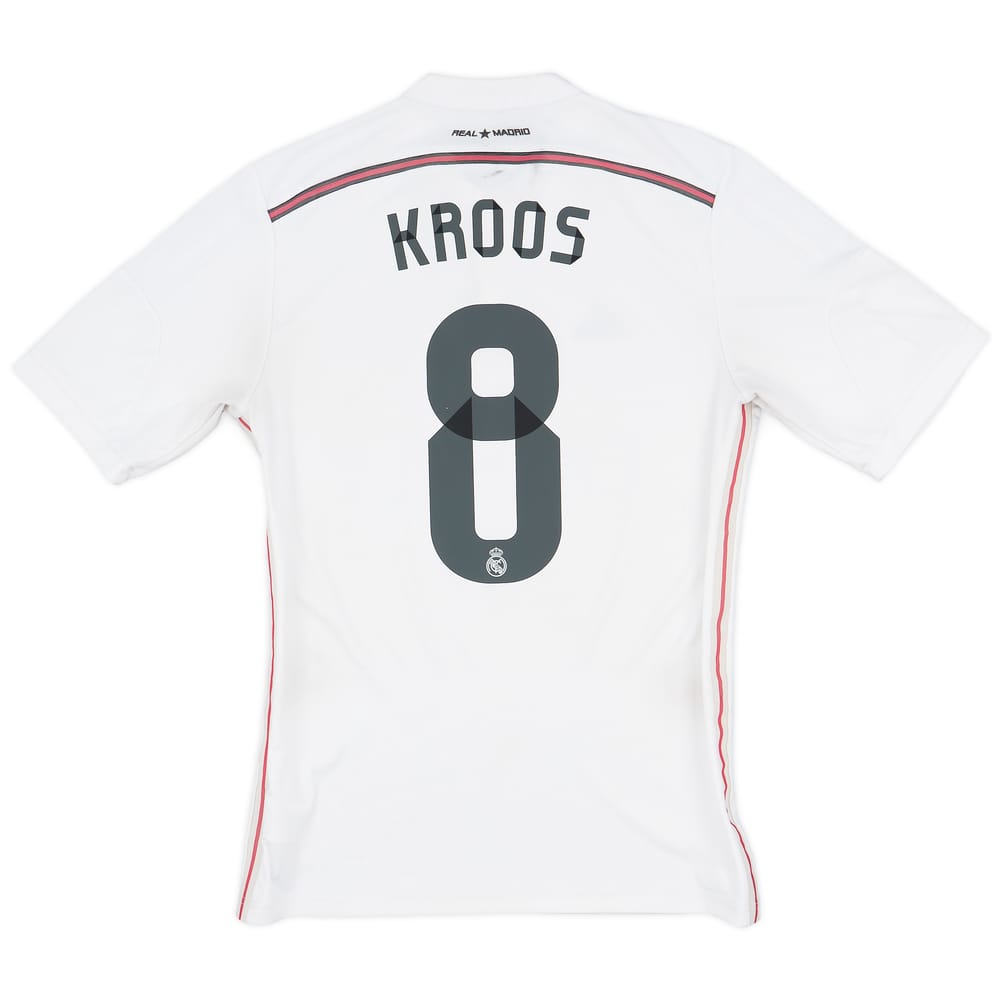 2014-15 Real Madrid Home Shirt Kroos #8 - 6/10 - (M)