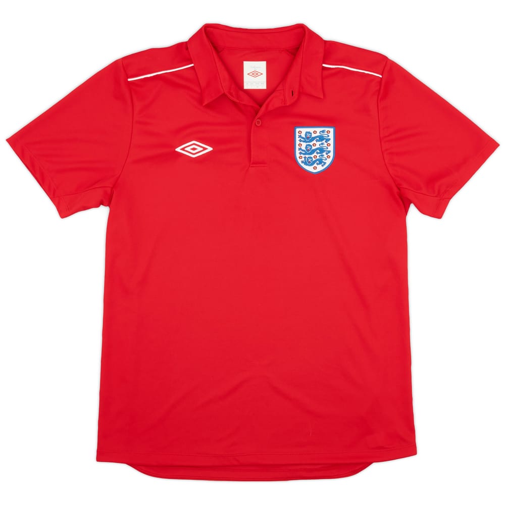 2010-11 England Umbro Polo Shirt - 9/10 - (L)