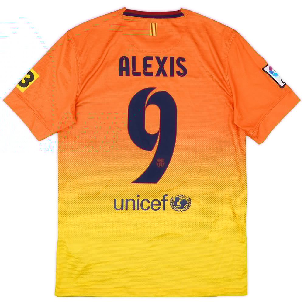 2012-13 Barcelona Away Shirt Alexis #9 - 8/10 - (S)