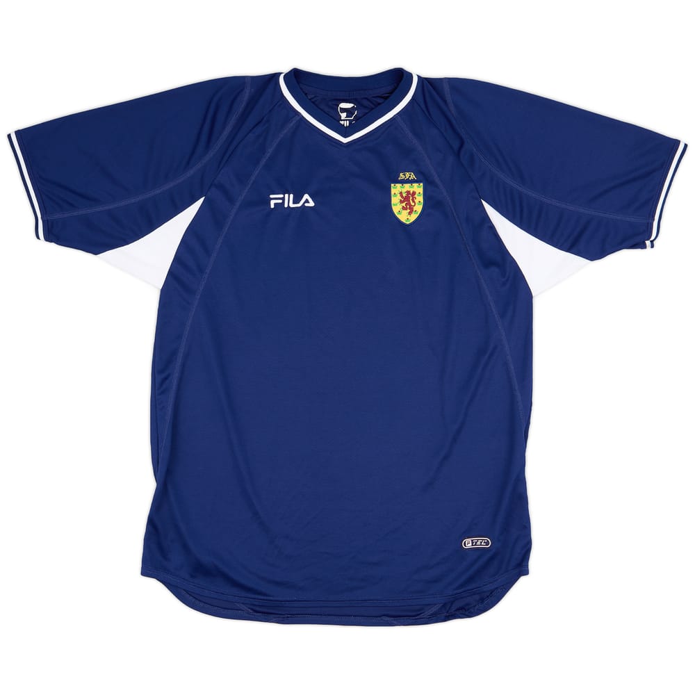 2000-02 Scotland Home Shirt - 8/10 - (XL)
