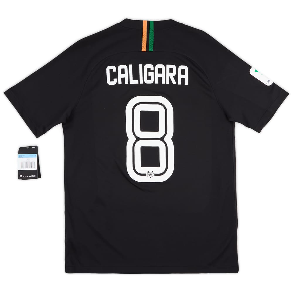 2019-20 Venezia Match Issue Home Shirt Caligara #8 (M)
