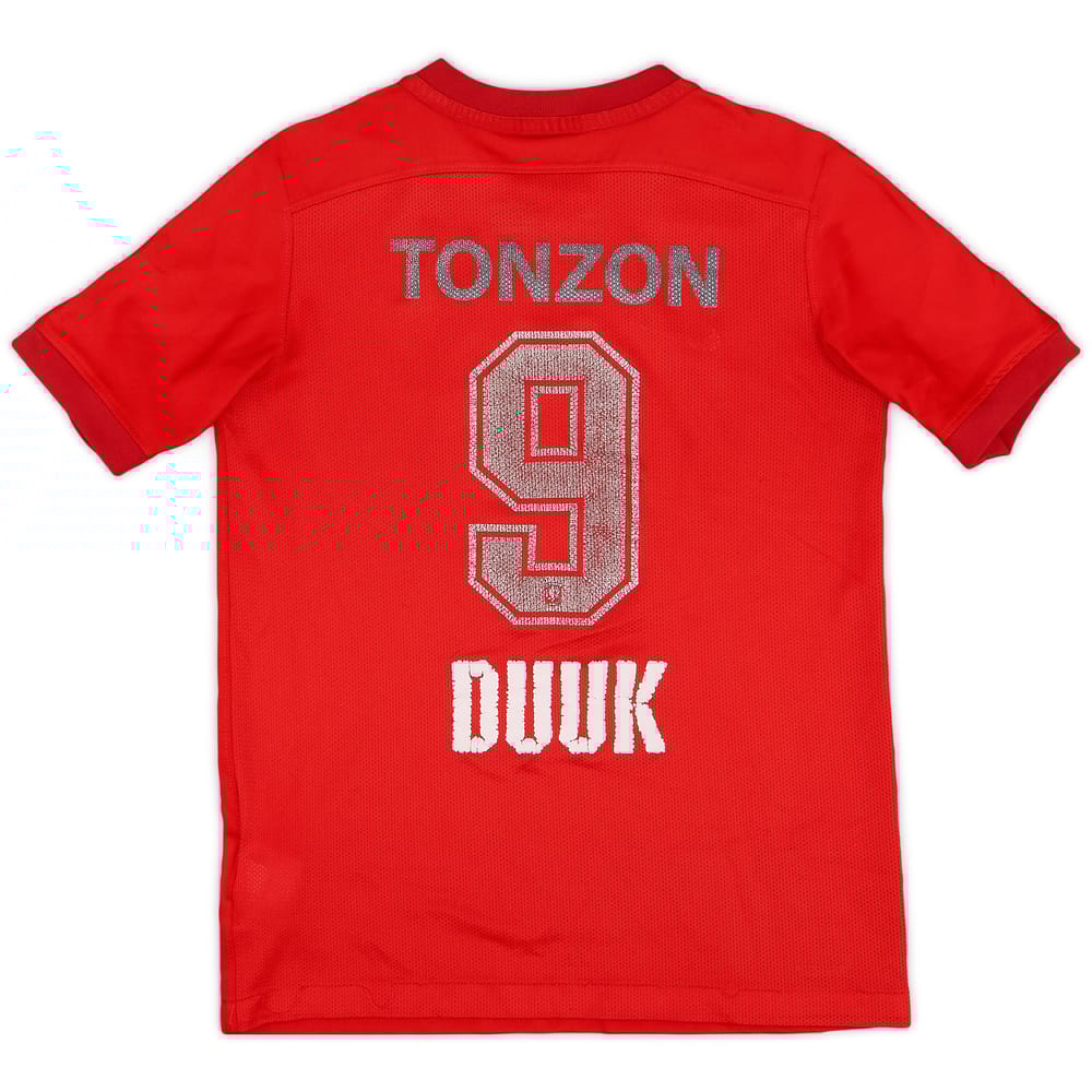 2015-16 FC Twente Home Shirt Duuk #9 - 4/10 - (M.Boys)