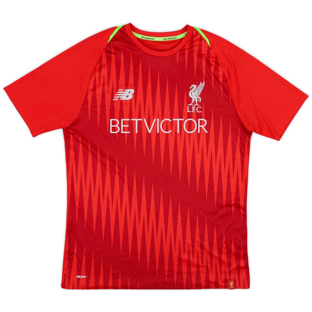 2018-19 Liverpool New Balance Training Shirt - 8/10 - (M)