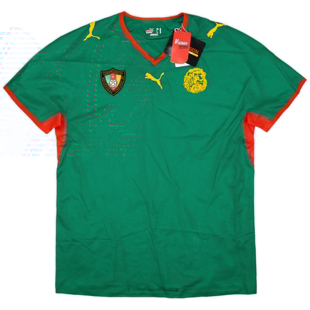 2008-09 Cameroon Player Issue Home Shirt (XL)