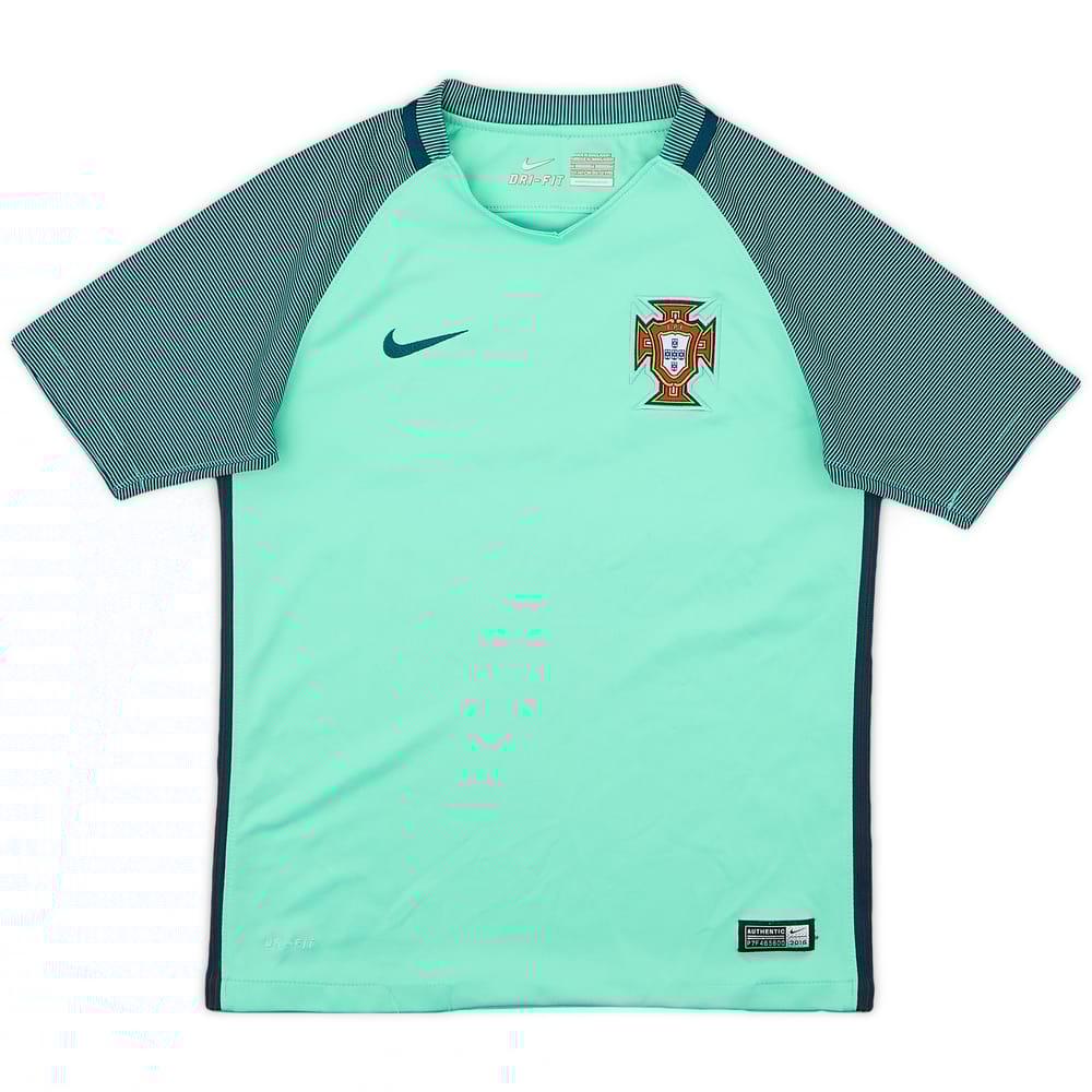 2016-18 Portugal Away Shirt - 6/10 - (M.Boys)