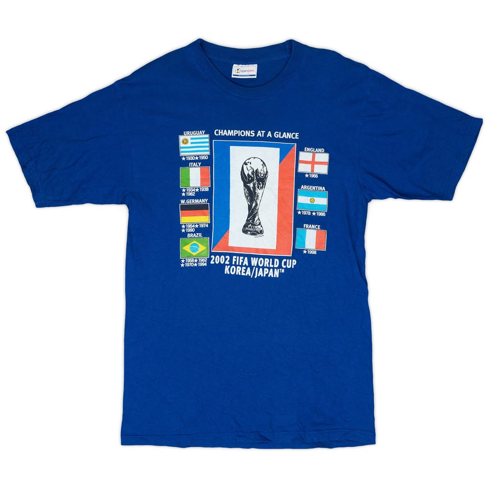 2002 FIFA World Cup Graphic Tee - 6/10 - (S)
