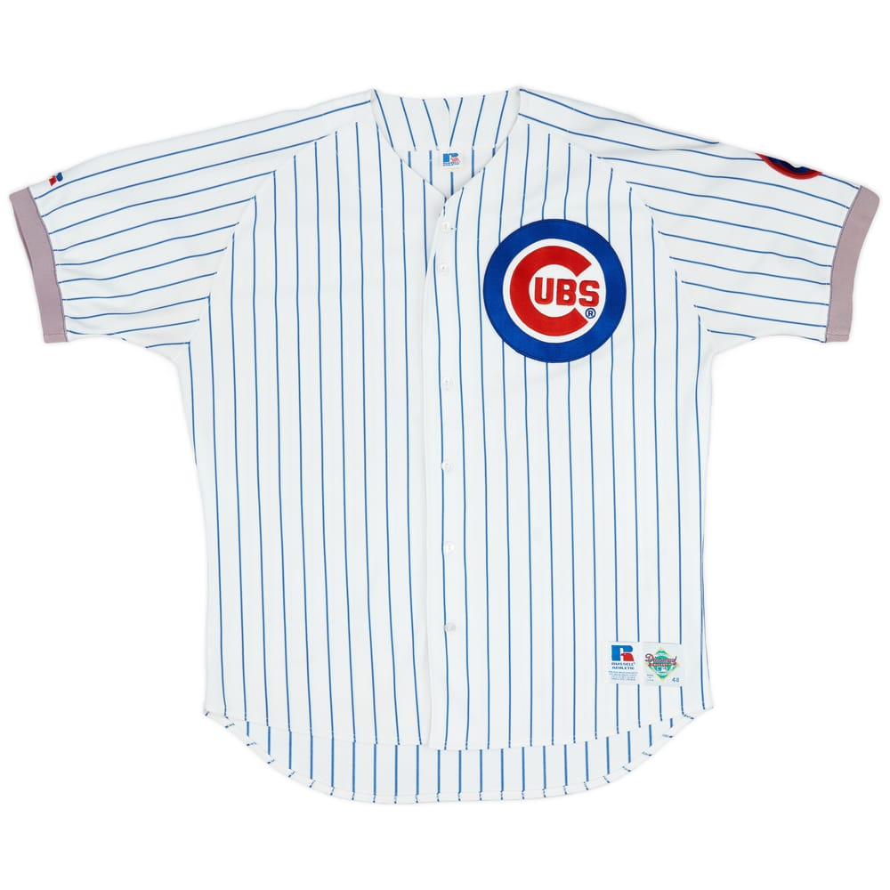 1992-93 Chicago Cubs Authentic Russell Athletic Home Jersey (Very Good) XL
