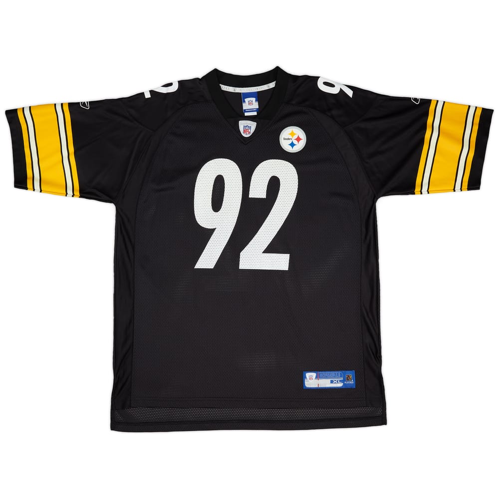 2003 Pittsburgh Steelers Gildon #92 Reebok On Field Home Jersey (Very Good) XL
