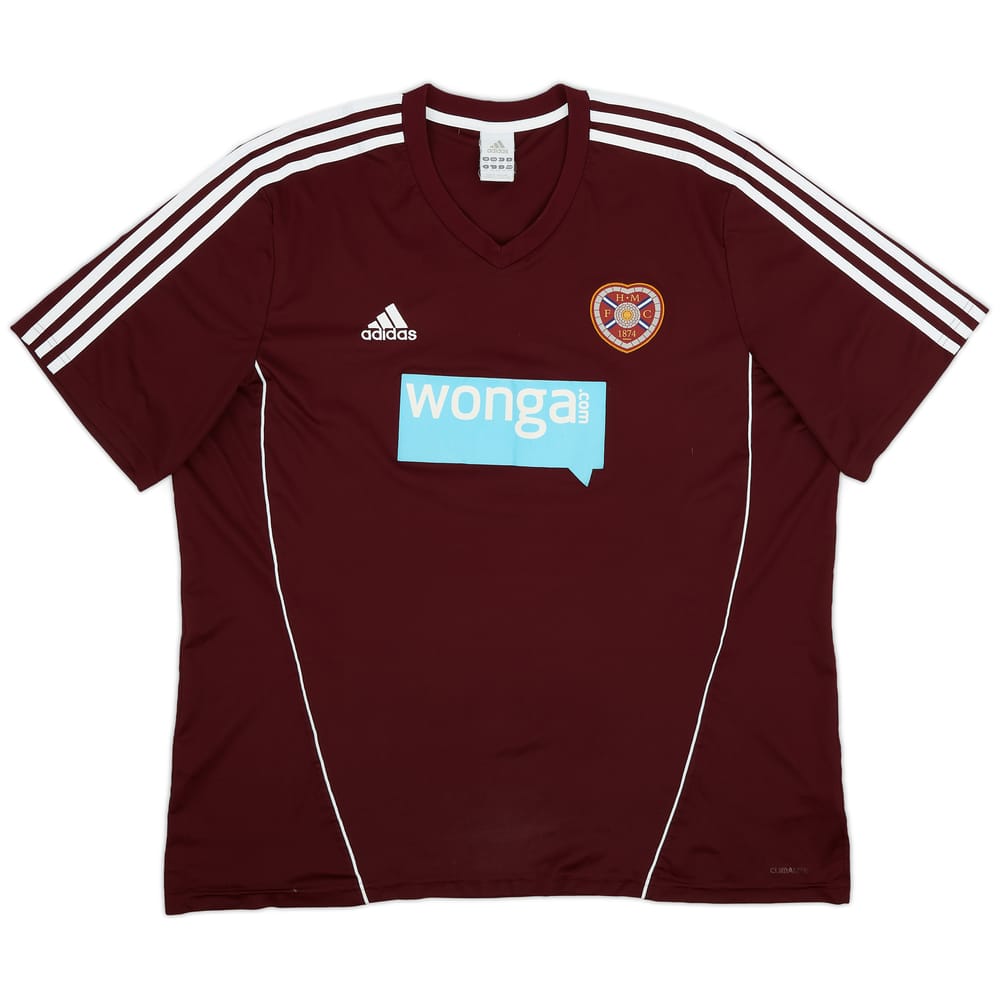 2012-13 Hearts Home Shirt - 7/10 - (XXL)