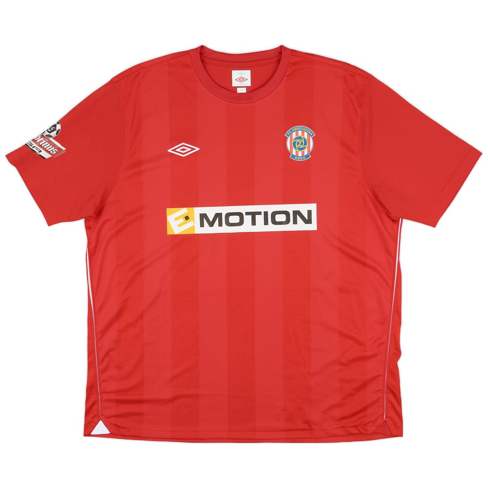 2010-11 Zbrojovka Brno Home Shirt - 9/10 - (XXL)