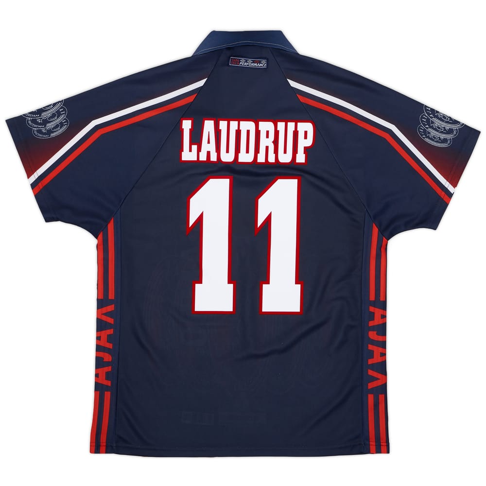 1997-98 Ajax Away Shirt Laudrup #11 - 8/10 - (M)