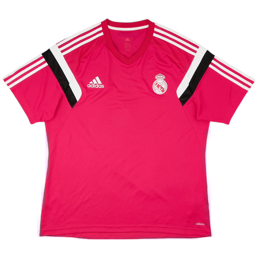 2014-15 Real Madrid adidas Training Shirt - 6/10 - (XL)