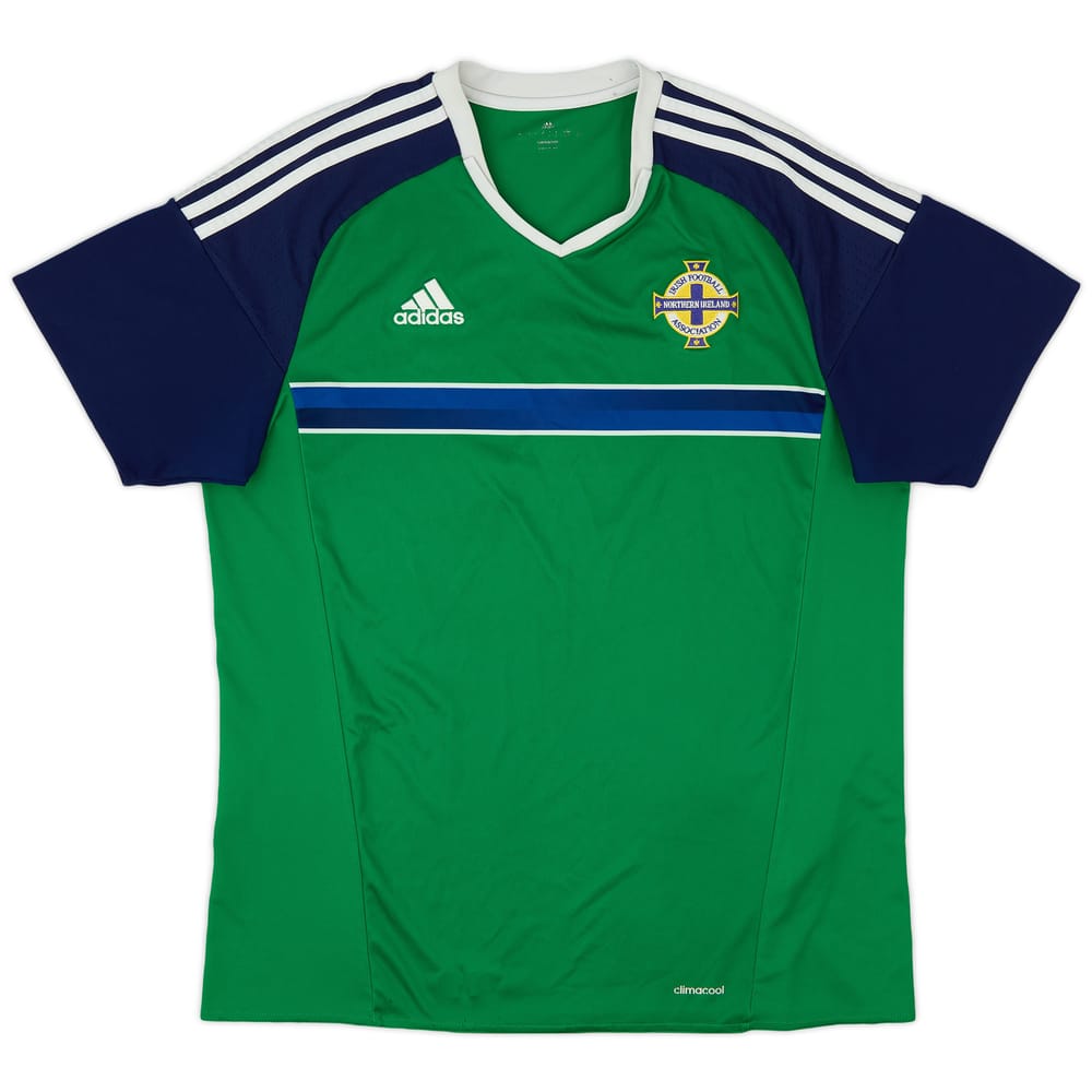 2016-17 Northern Ireland Home Shirt - 7/10 - (L)