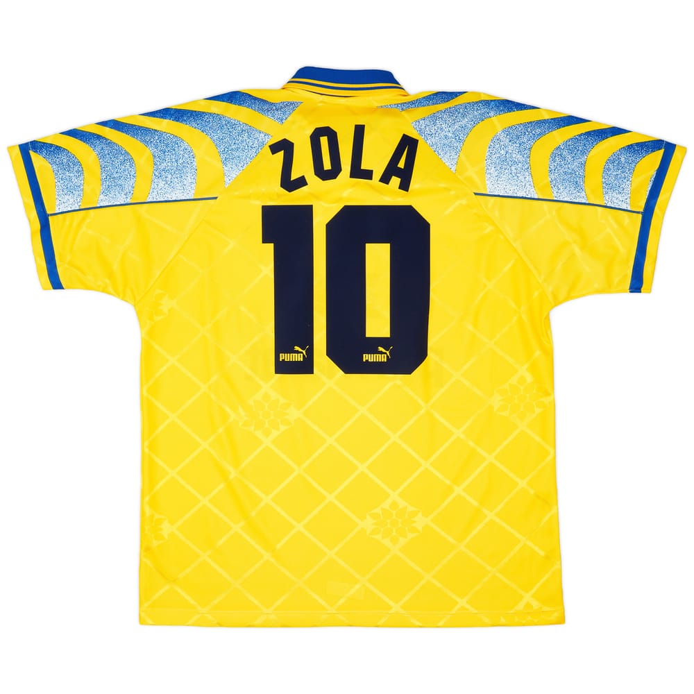 1995-96 Parma Third Shirt Zola #10 - 9/10 - (M)