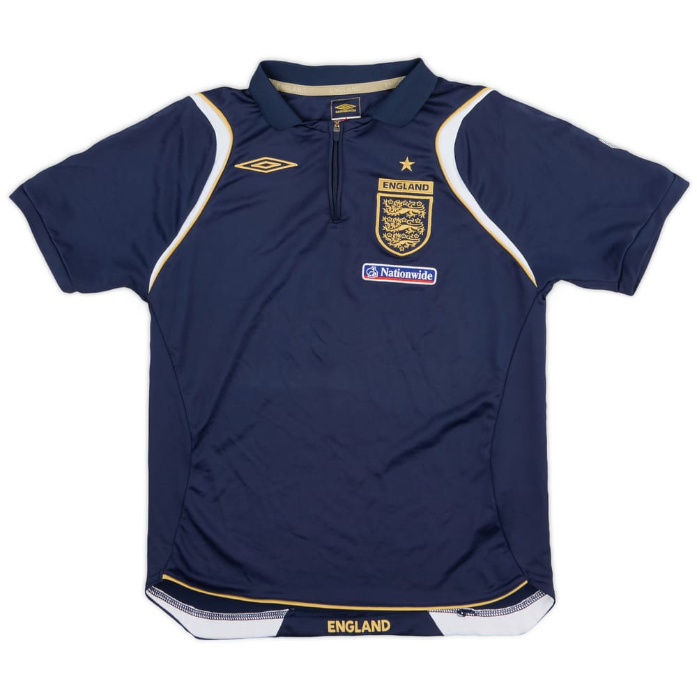 2008-09 England Umbro 1/3 Zip Training Shirt - 8/10 - (S.Boys)