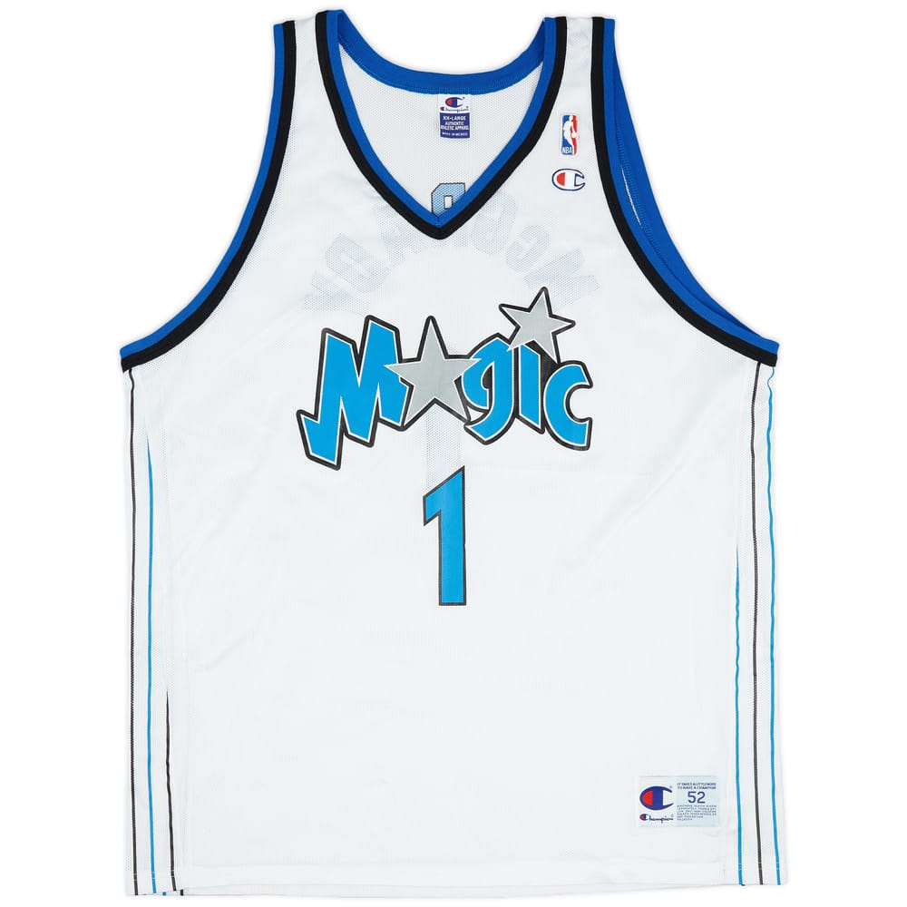 2000-02 Orlando Magic McGrady #1 Champion Home Jersey (Excellent) XXL