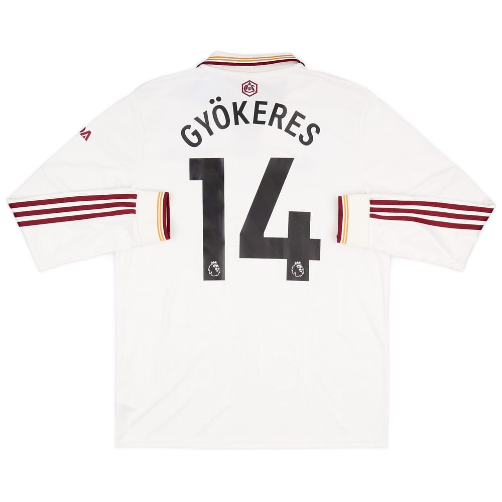 2025-26 Arsenal Third L/S Shirt Gyokeres #14