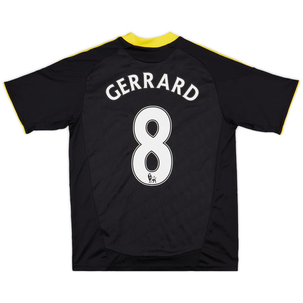 2010-11 Liverpool Third Shirt Gerrard #8 - 7/10 - (L.Boys)