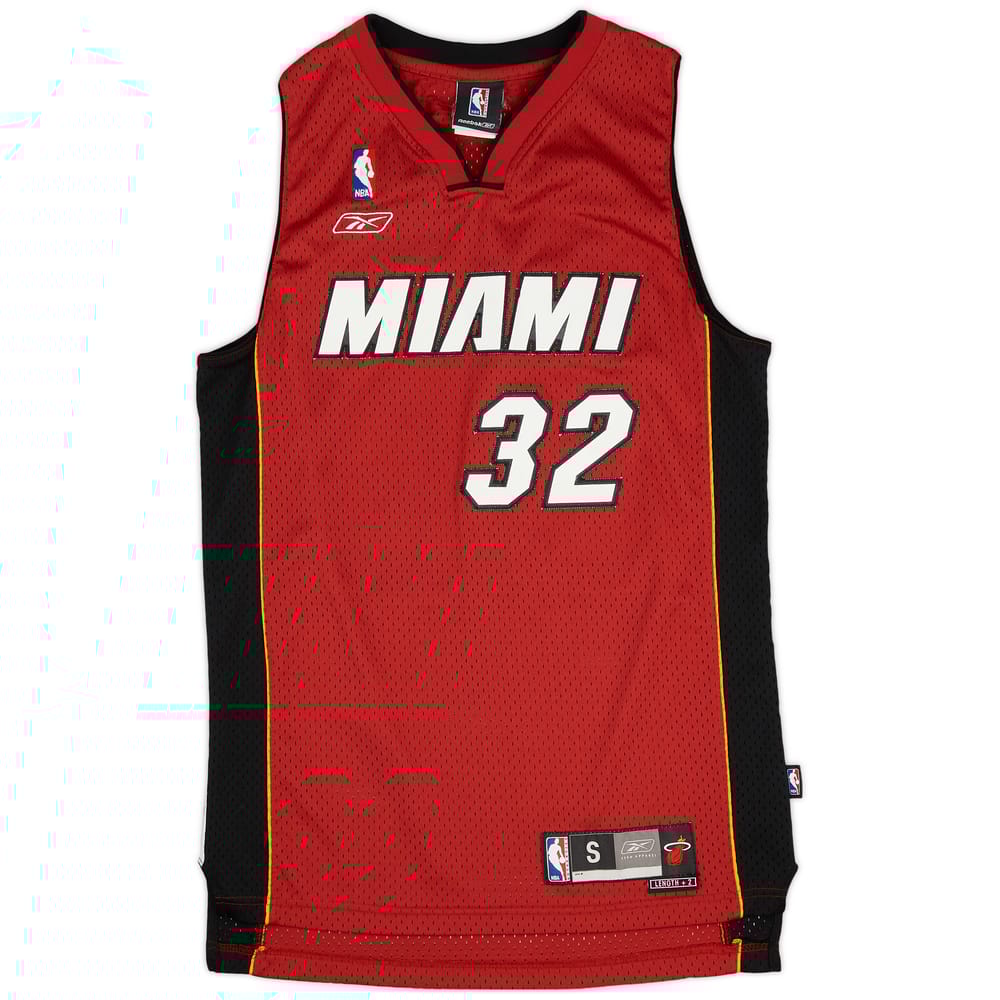 2004-06 Miami Heat O'Neal #32 Reebok Swingman Alternate Jersey (Very Good) S