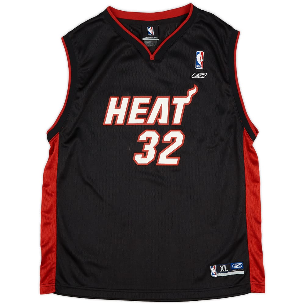 2004-06 Miami Heat O'Neal #32 Reebok Away Jersey (Excellent) XL.Kids