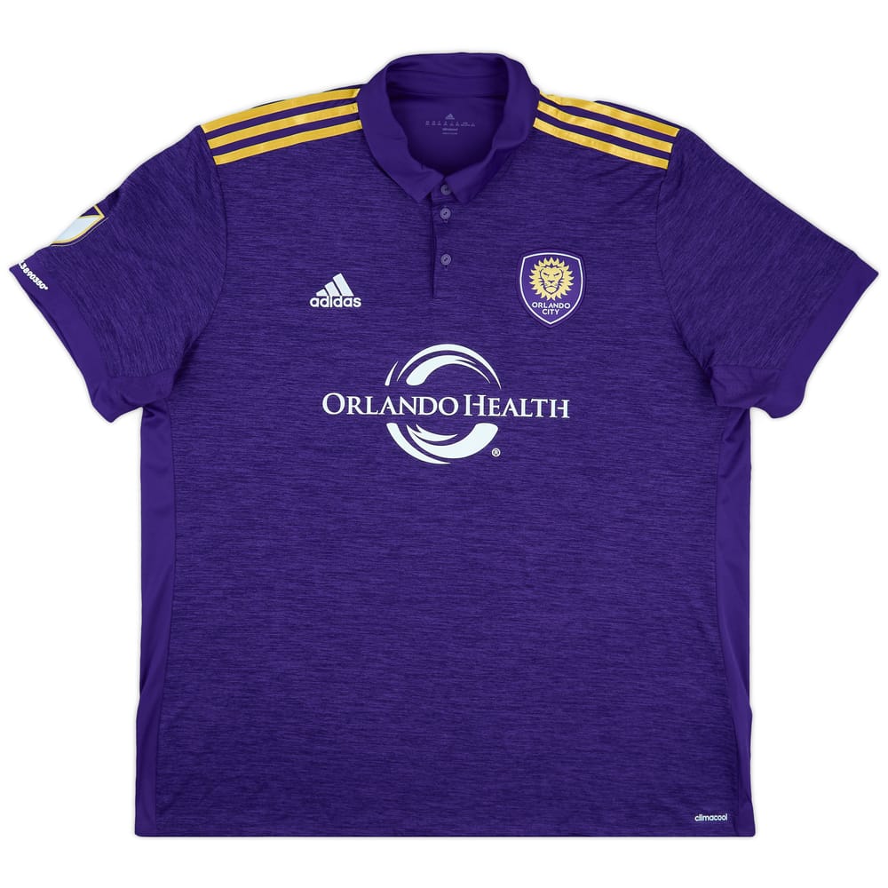 2017-18 Orlando City Home Shirt - 10/10 - (XXL)