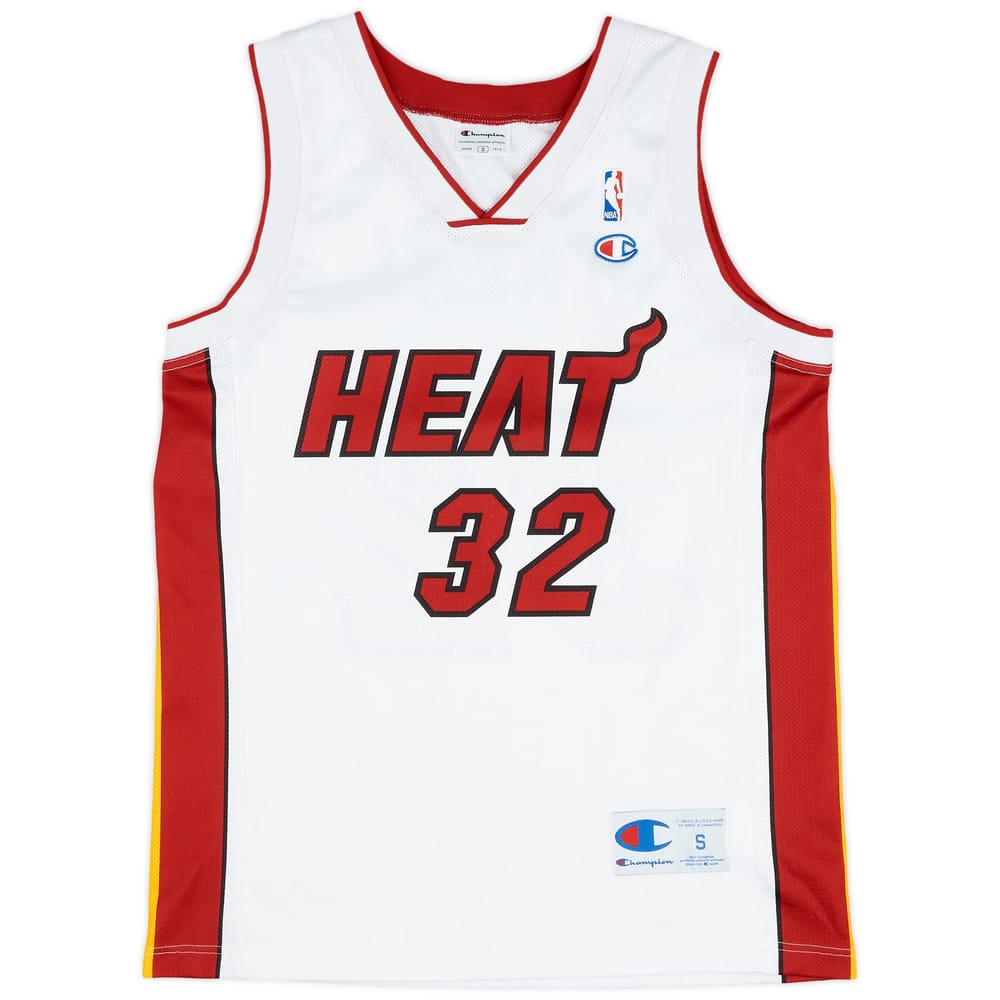 2004-07 Miami Heat O'Neal #32 Champion Alternate Jersey (Excellent) S