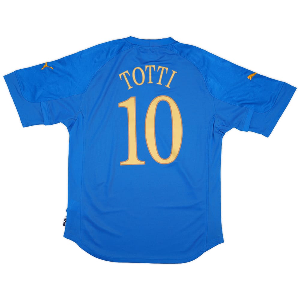2004-06 Italy Home Shirt Totti #10 (XL)