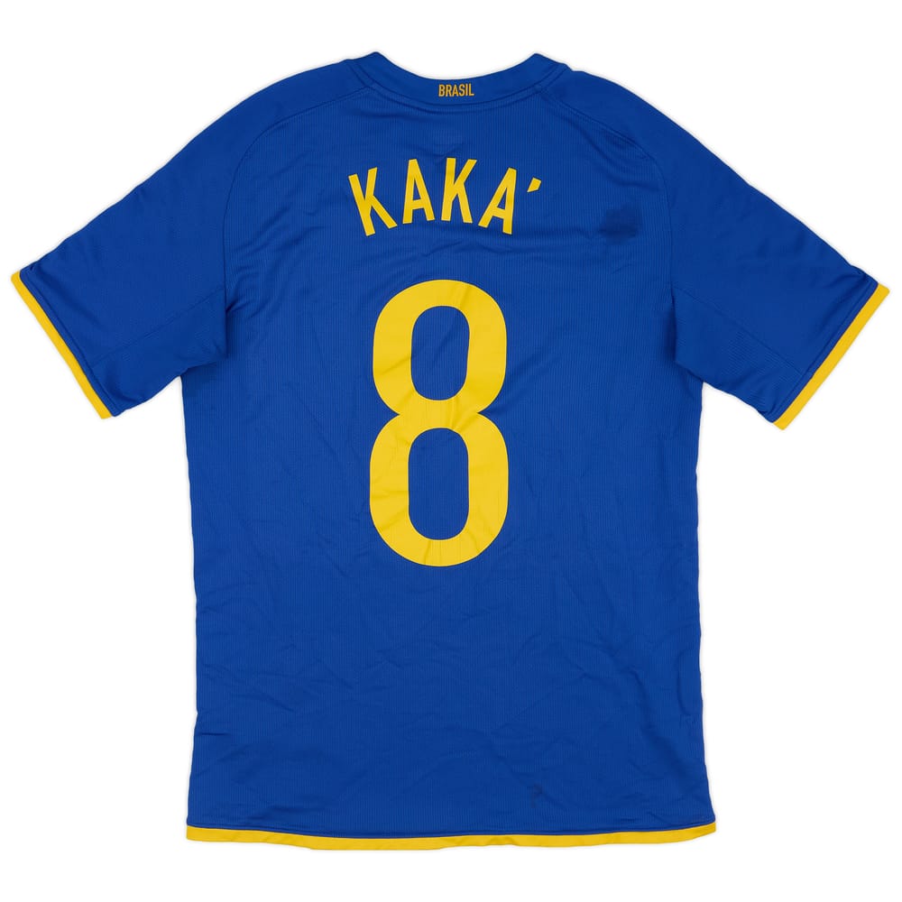 2008-10 Brazil Away Shirt Kaka #8 - 6/10 - (S)