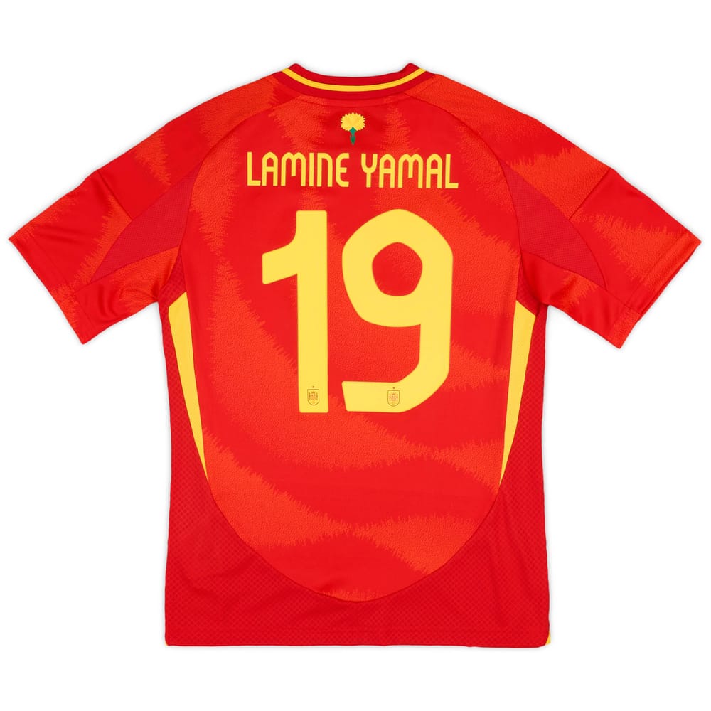 2024-25 Spain Home Shirt Lamine Yamal #19 (KIDS)