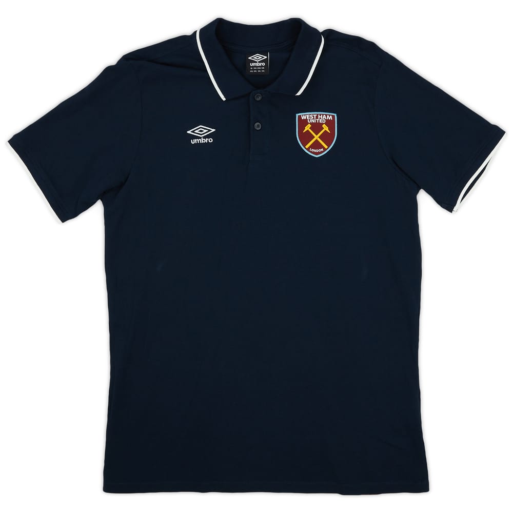 2021-22 West Ham Umbro Polo Shirt - 9/10 - (XXL)