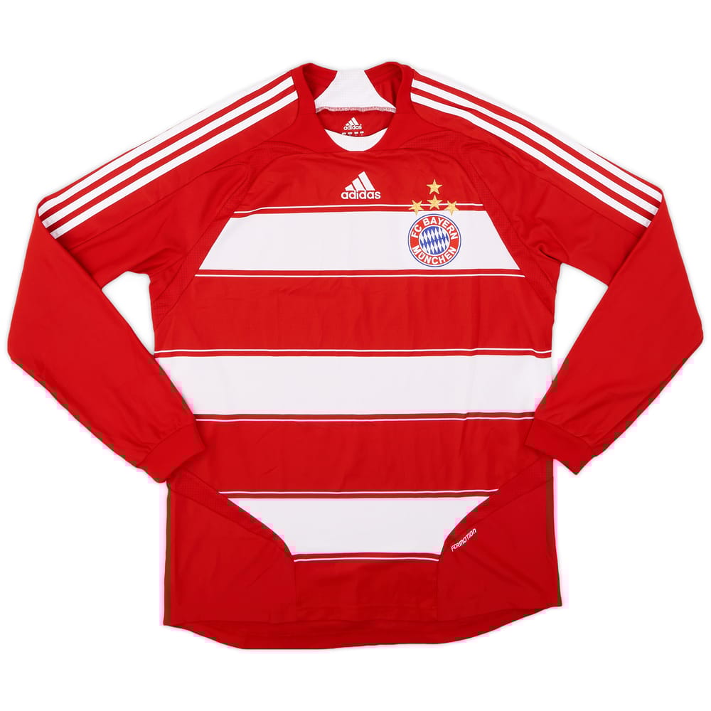 2008-09 Bayern Munich Player Issue Home L/S Shirt - 9/10 - (L)