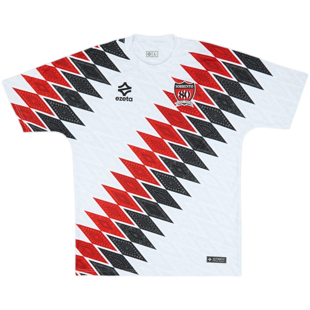 2025-26 Sorrento 80th Anniversary Shirt