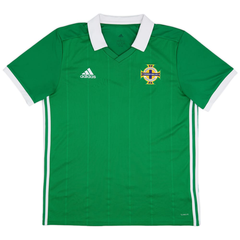 2018-19 Northern Ireland Home Shirt - 7/10 - (L)