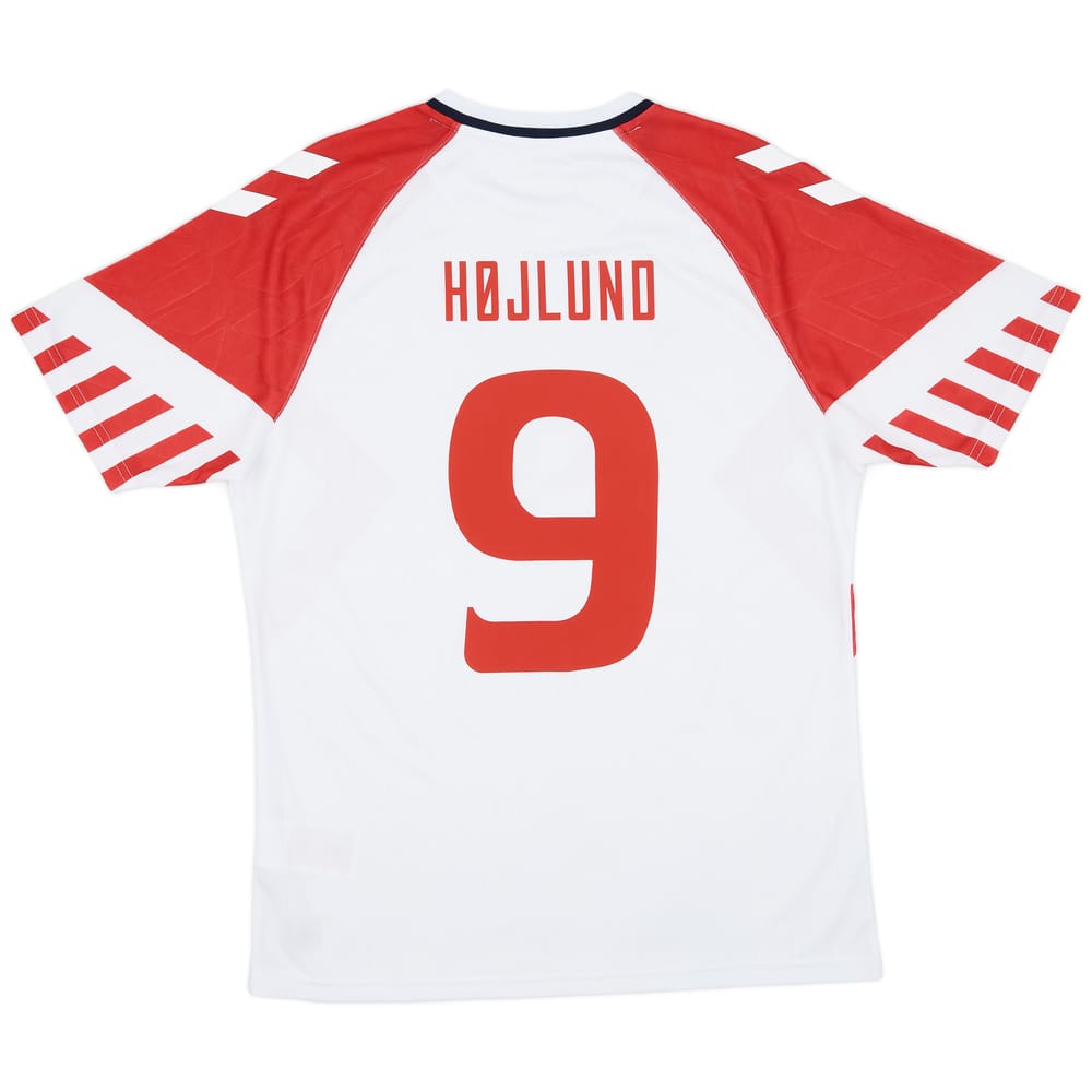 2023-24 Denmark Away Shirt Hojlund #9