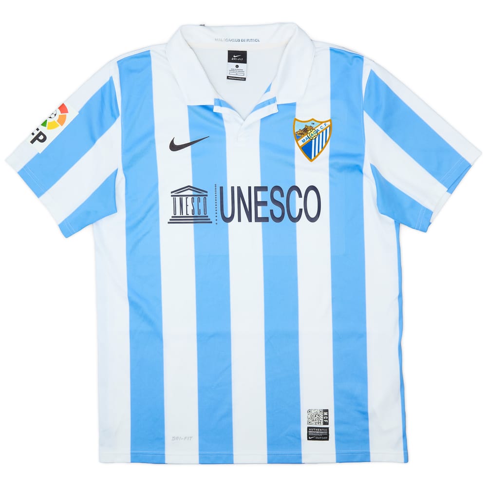 2012-13 Malaga CL Home Shirt - 7/10 - (L)