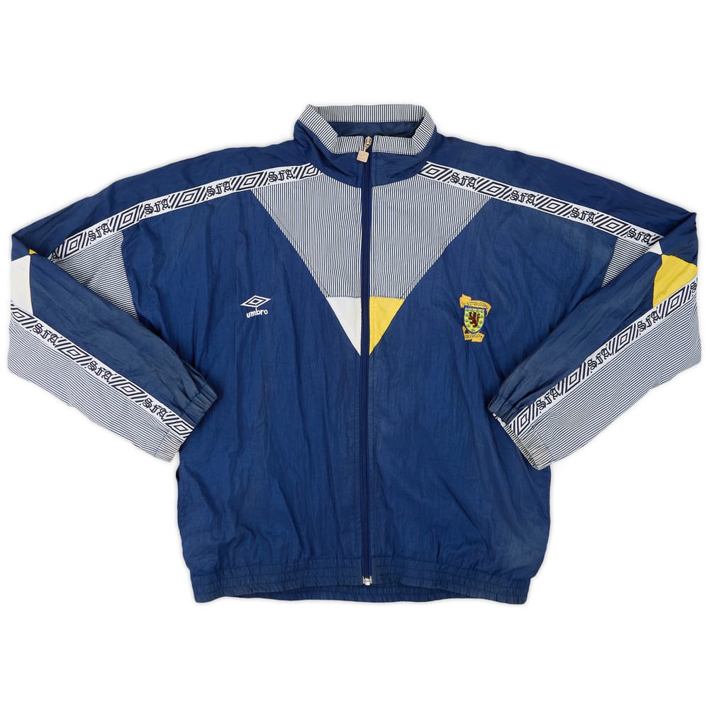 1990-92 Scotland Umbro Shell Jacket - 7/10 - (S)